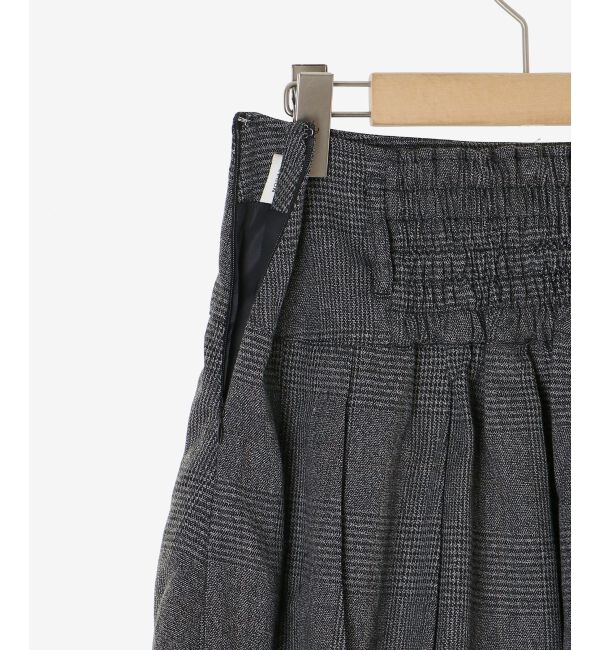  「ベルトセットプリーツミニスカパン」|スカート|