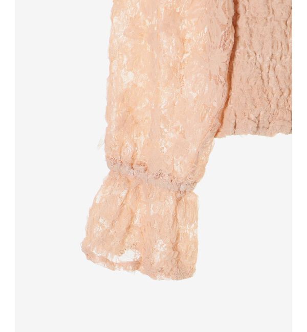  「2wayフラワーレースブラウス」|シャツ・ブラウス|