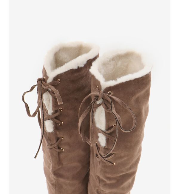  「2WAYファーニーハイロングブーツ」|ロングブーツ|