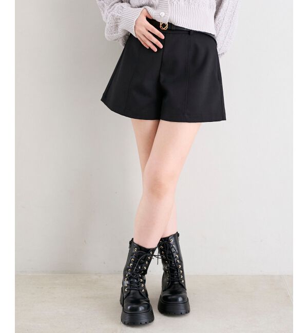  「ベルト付きショートパンツ」|その他|