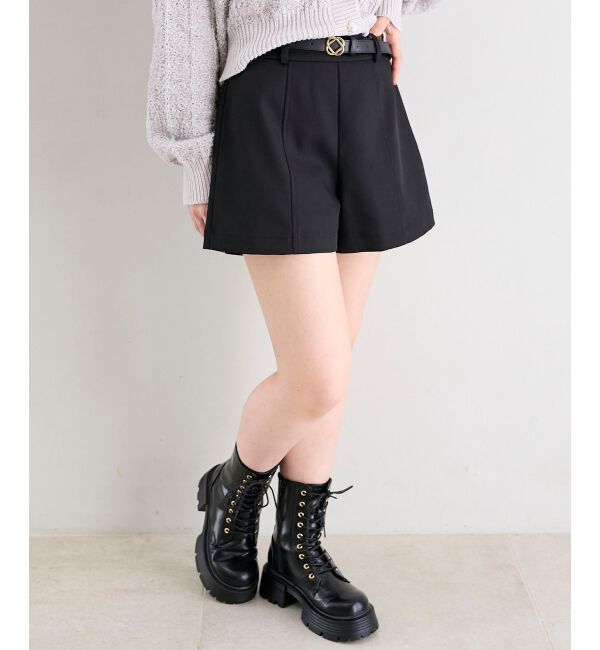  「ベルト付きショートパンツ」|その他|