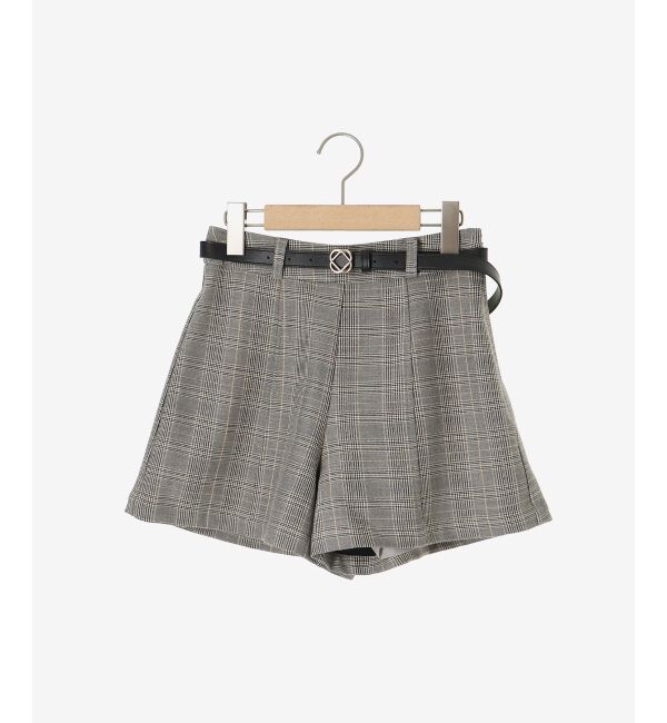  「ベルト付きショートパンツ」|その他|
