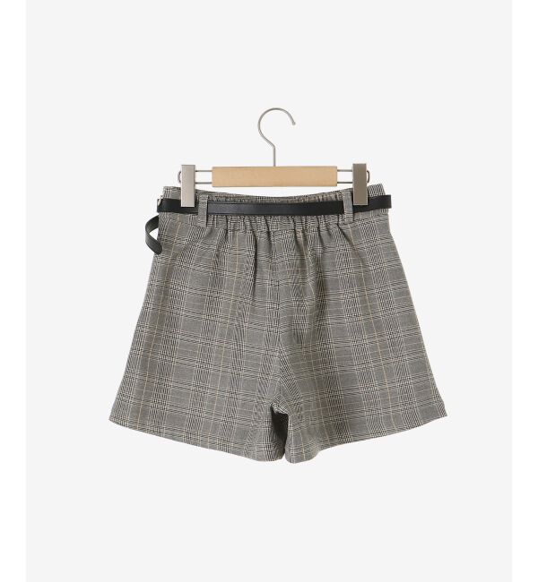  「ベルト付きショートパンツ」|その他|