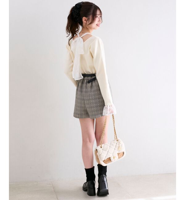  「ベルト付きショートパンツ」|その他|