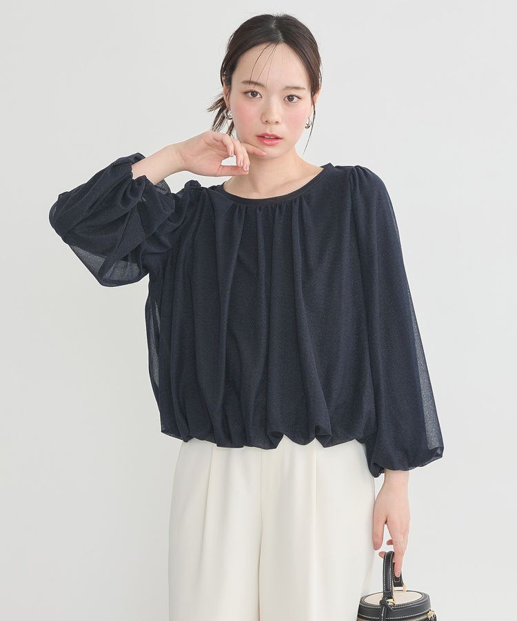 earth music&ecology「シアーバルーンプルオーバー」|Tシャツ・カットソー|