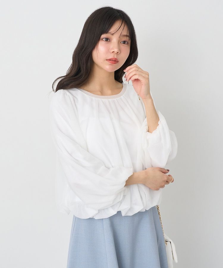 earth music&ecology「シアーバルーンプルオーバー」|Tシャツ・カットソー|