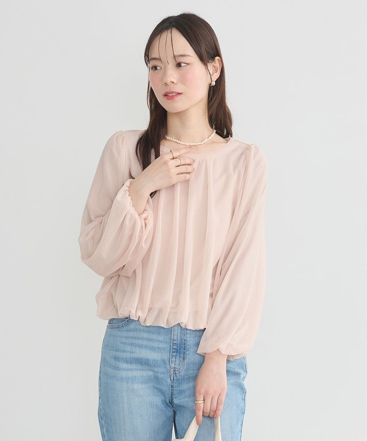 earth music&ecology「シアーバルーンプルオーバー」|Tシャツ・カットソー|