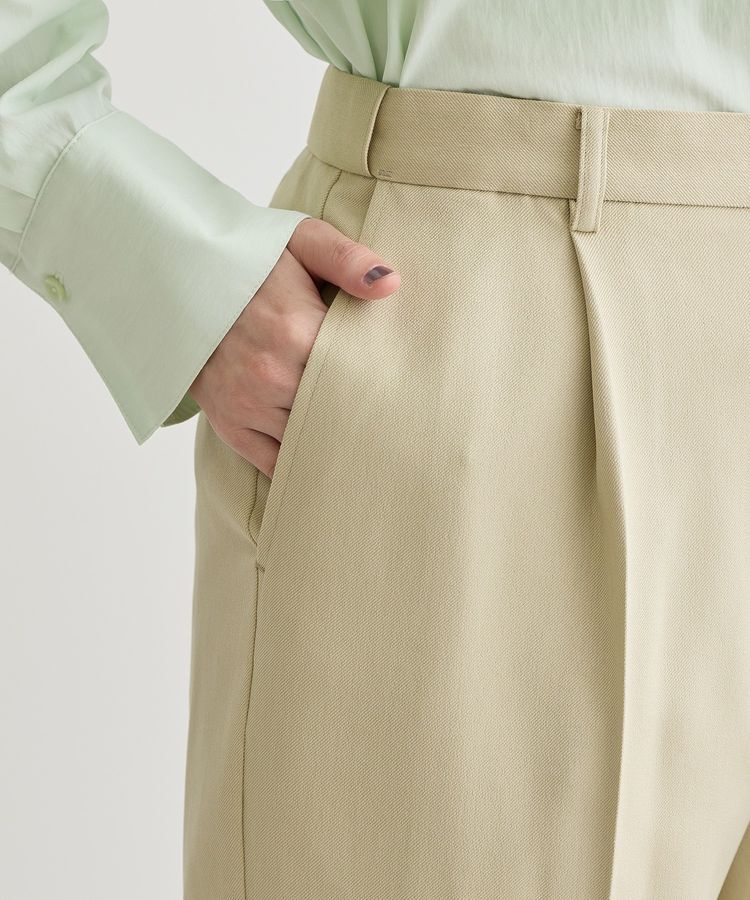 Green Parks「きれいシルエットウエストFITテーパードパンツ」|その他|