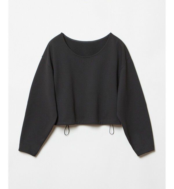 allureville「ブークレーダンボールクロップドプルオーバー」|Tシャツ・カットソー|