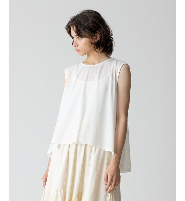 allureville「シアージョーゼットフレアブラウス」|シャツ・ブラウス|