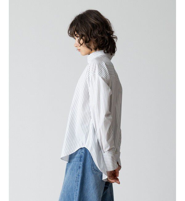 allureville「コットンデザインスリーブブラウス」|シャツ・ブラウス|