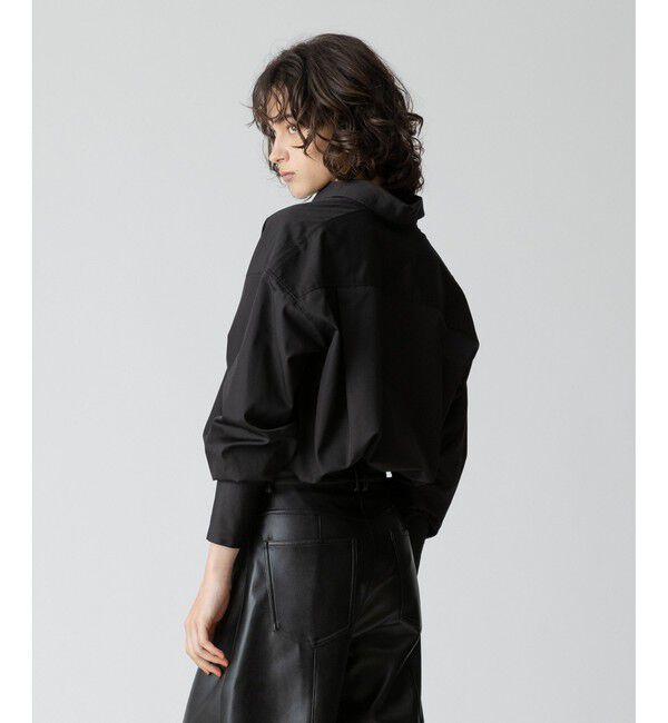 allureville「コットンデザインスリーブブラウス」|シャツ・ブラウス|