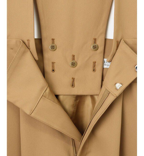 LOULOU WILLOUGHBY「【LOULOU WILLOUGHBY】ジャンパーワイドパンツ」|オールインワン|