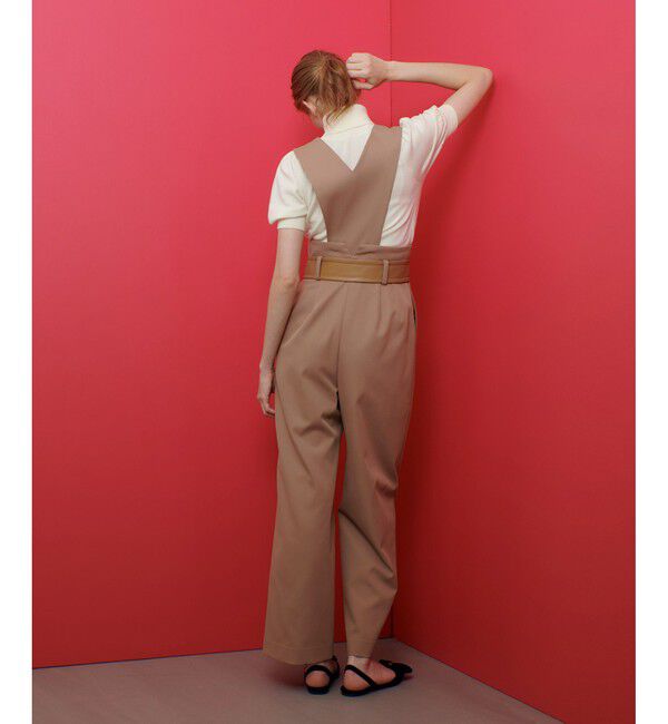 LOULOU WILLOUGHBY「【LOULOU WILLOUGHBY】ジャンパーワイドパンツ」|オールインワン|