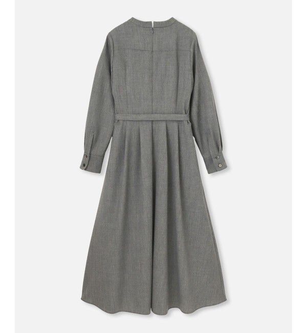 allureville「スタンドカラータックワンピース」|ワンピース|