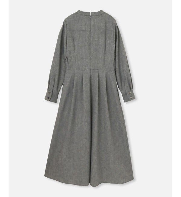 allureville「スタンドカラータックワンピース」|ワンピース|