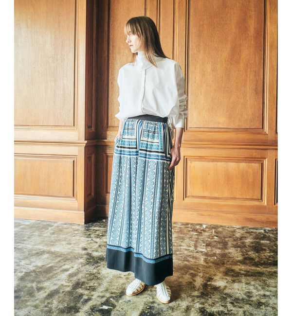 allureville「スカーフ付バルーンシャツ」|シャツ・ブラウス|