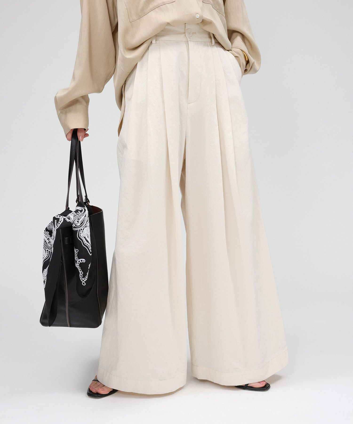 BABYLONE「ウェザータックワイドパンツ」|その他|