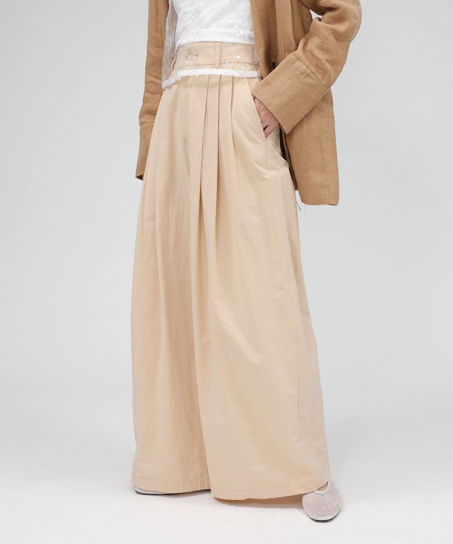 BABYLONE「ウェザータックワイドパンツ」|その他|