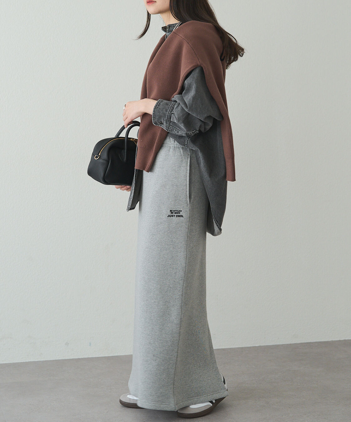  「裏ボアスウェットスカート」|スカート|