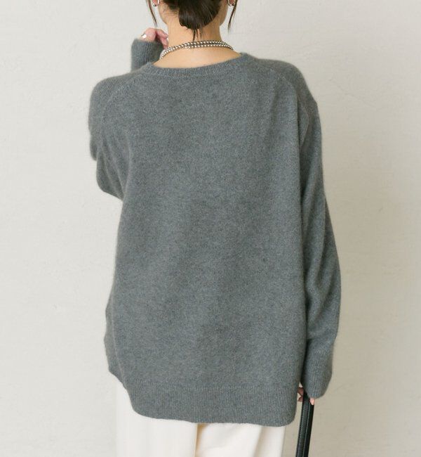  「【25th】FOX混ヘンリーネックニット」|ニット・セーター|