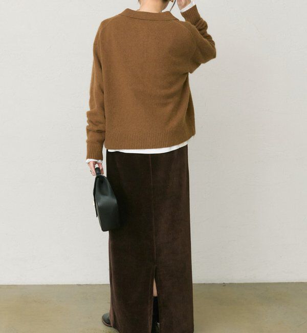  「【25th】FOX混ニットポロ」|ニット・セーター|