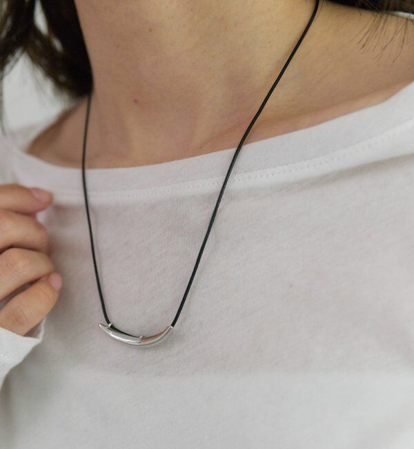  「メタルバーコードチョーカー」|ネックレス|