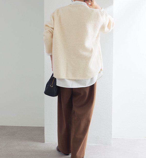  「ロゴ刺繍ニットプルオーバー」|キャミソール|