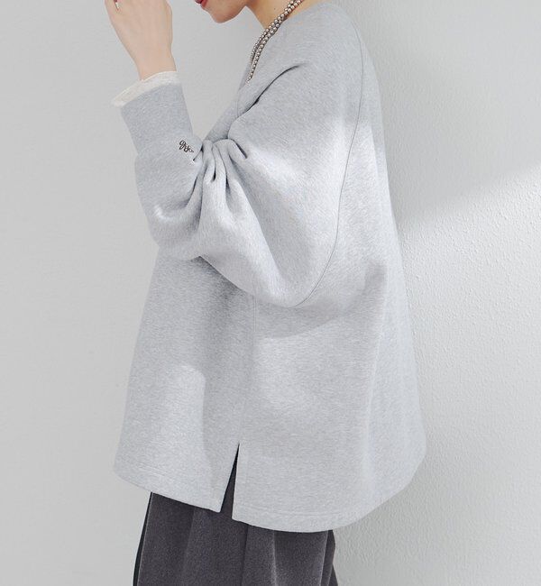  「裏起毛ポンチョスウェットプルオーバー」|スウェット・ジャージ|