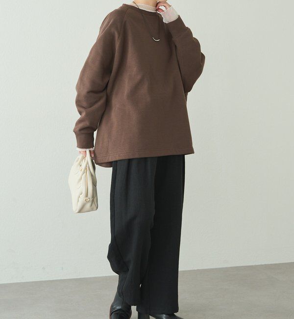  「裏起毛ポンチョスウェットプルオーバー」|スウェット・ジャージ|