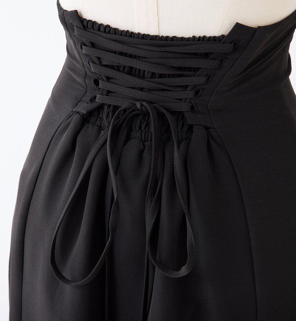  「WEB限定／【マイナス5キロ見え】後ろレースアップマーメイドスカート」|スカート|