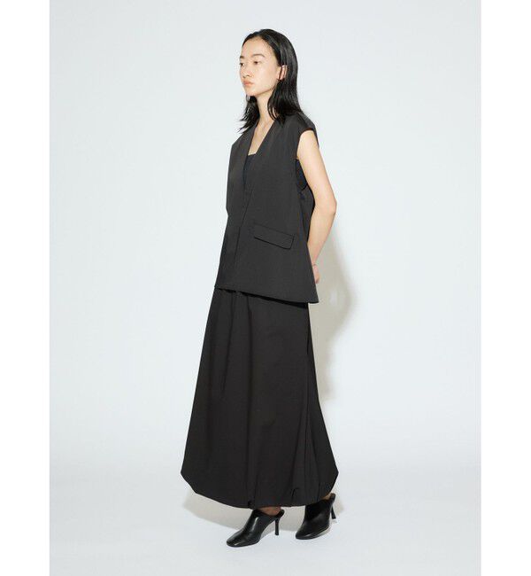 MIDIUMISOLID「MIDIUMISOLID for Ladies ロングバルーンスカート」|スカート|