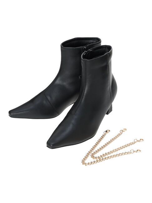 Te chichi「チェーンアクセントブーツ」|ショートブーツ|