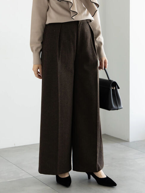 Te chichi「【宮本茉由着用】ツイードワイドパンツ」|その他|