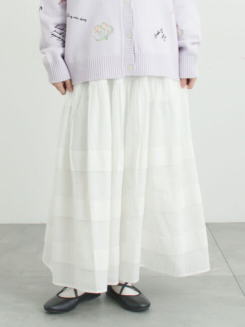 Samansa Mos2「シアータックギャザースカート」|スカート|