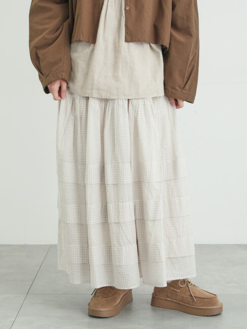 Samansa Mos2「シアータックギャザースカート」|スカート|