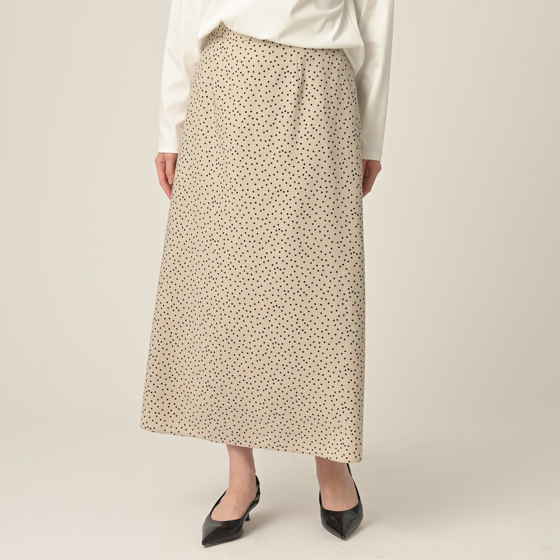 UNTITLED「ランダムドットスカート」|スカート|