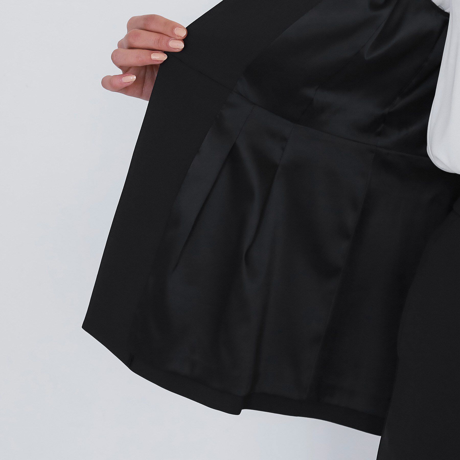 COUP DE CHANCE「【手洗い可／日本製／伸縮性／セットアップ可】カラーレスのジレ」|ベスト・ジレ|