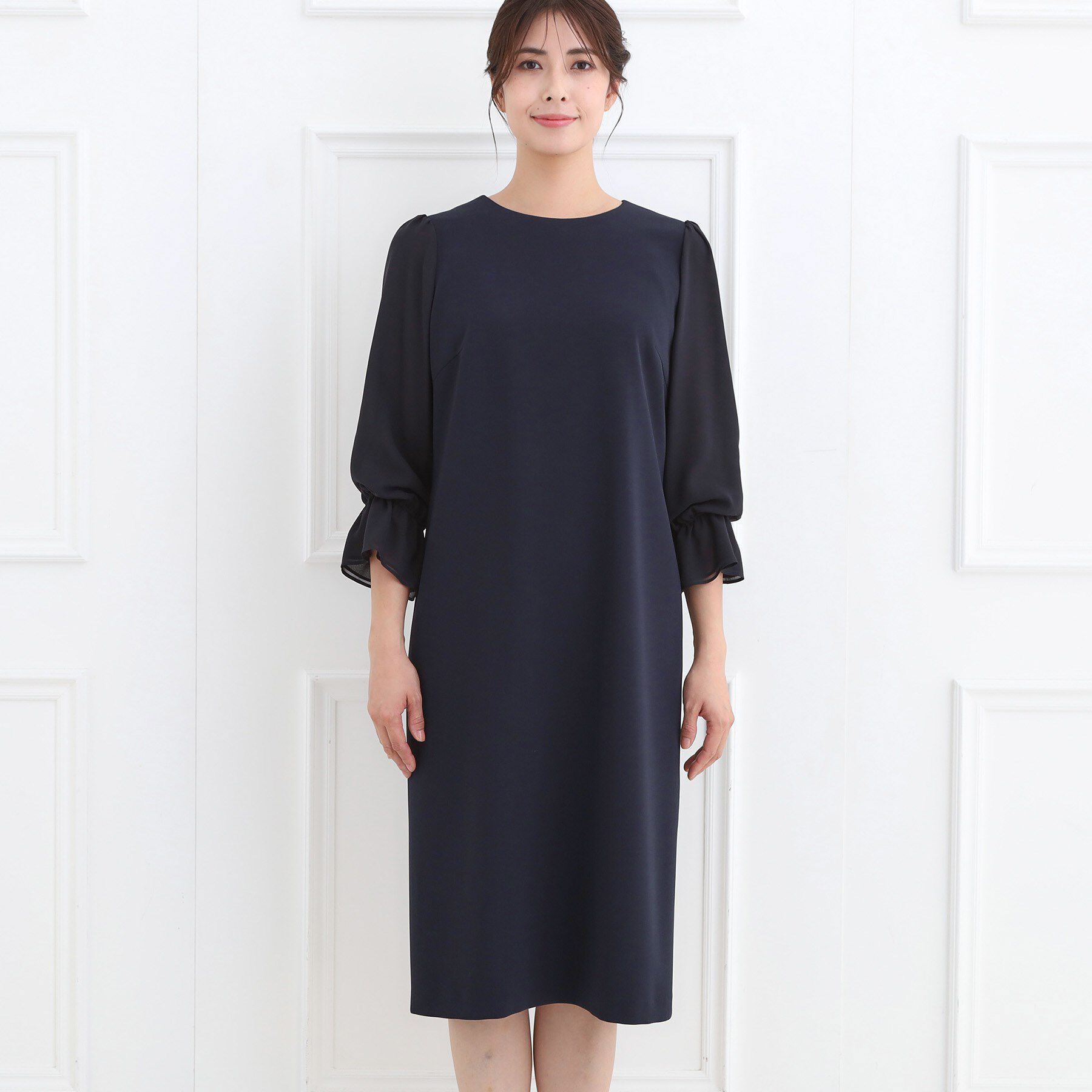 Reflect「【フォーマル／入卒／セットアップ可】キャンディスリーブワンピース」|ワンピース|