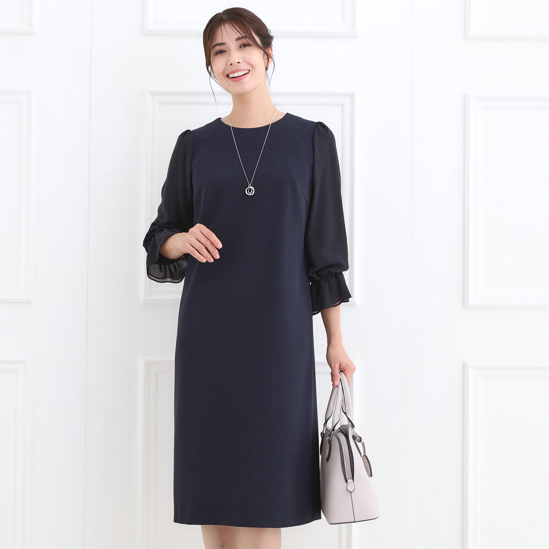 Reflect「【フォーマル／入卒／セットアップ可】キャンディスリーブワンピース」|ワンピース|