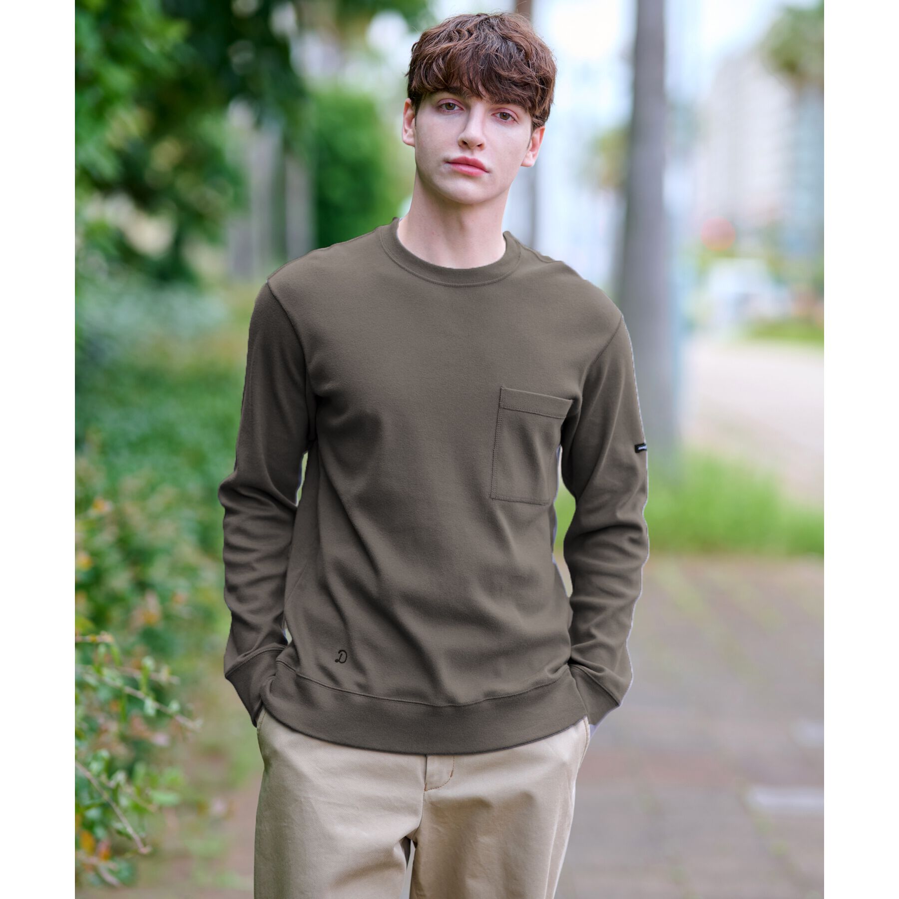 DRESSTERIOR「【Safari12月号掲載】エクスクルーシブフライスロングTシャツ」|Tシャツ・カットソー|