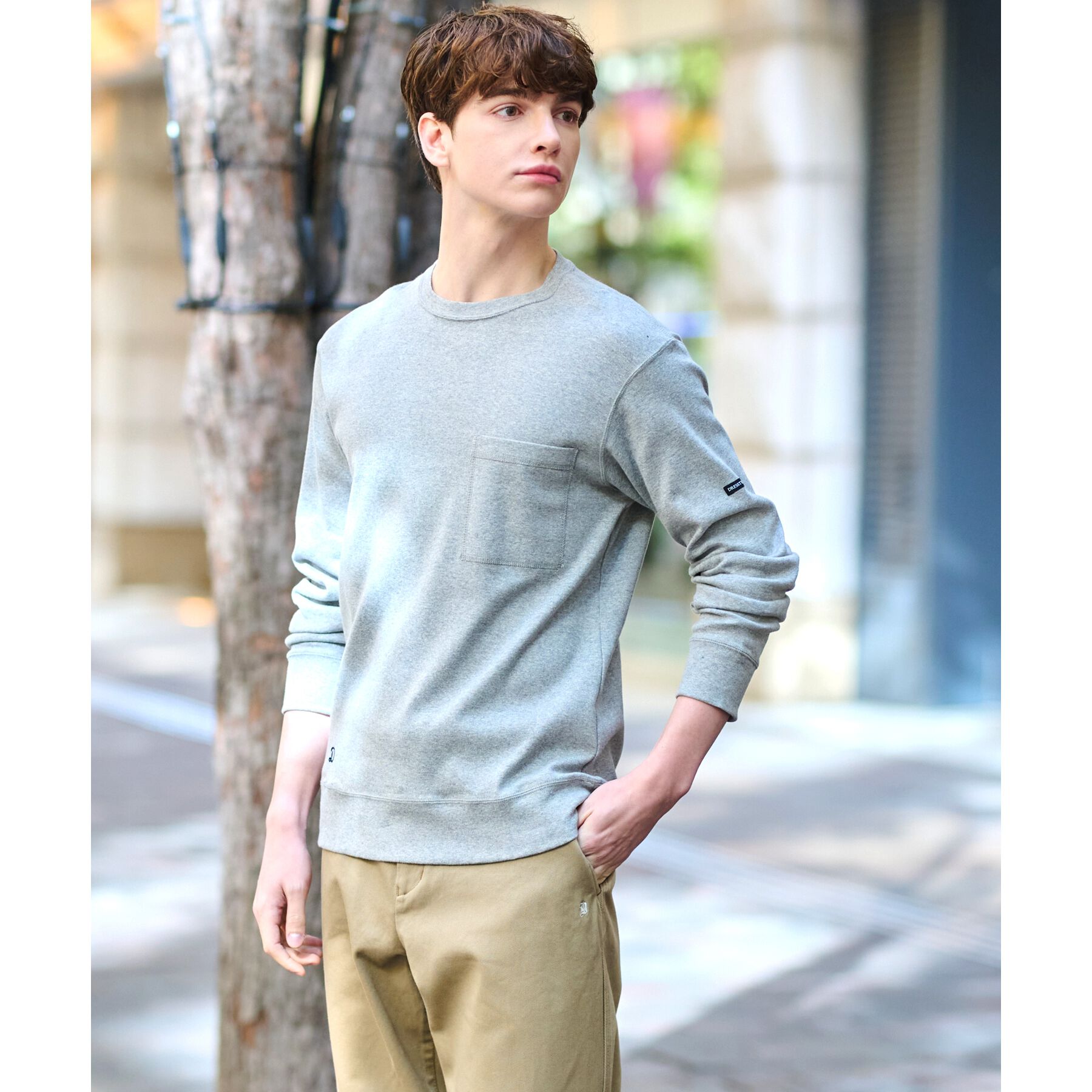 DRESSTERIOR「【Safari12月号掲載】エクスクルーシブフライスロングTシャツ」|Tシャツ・カットソー|