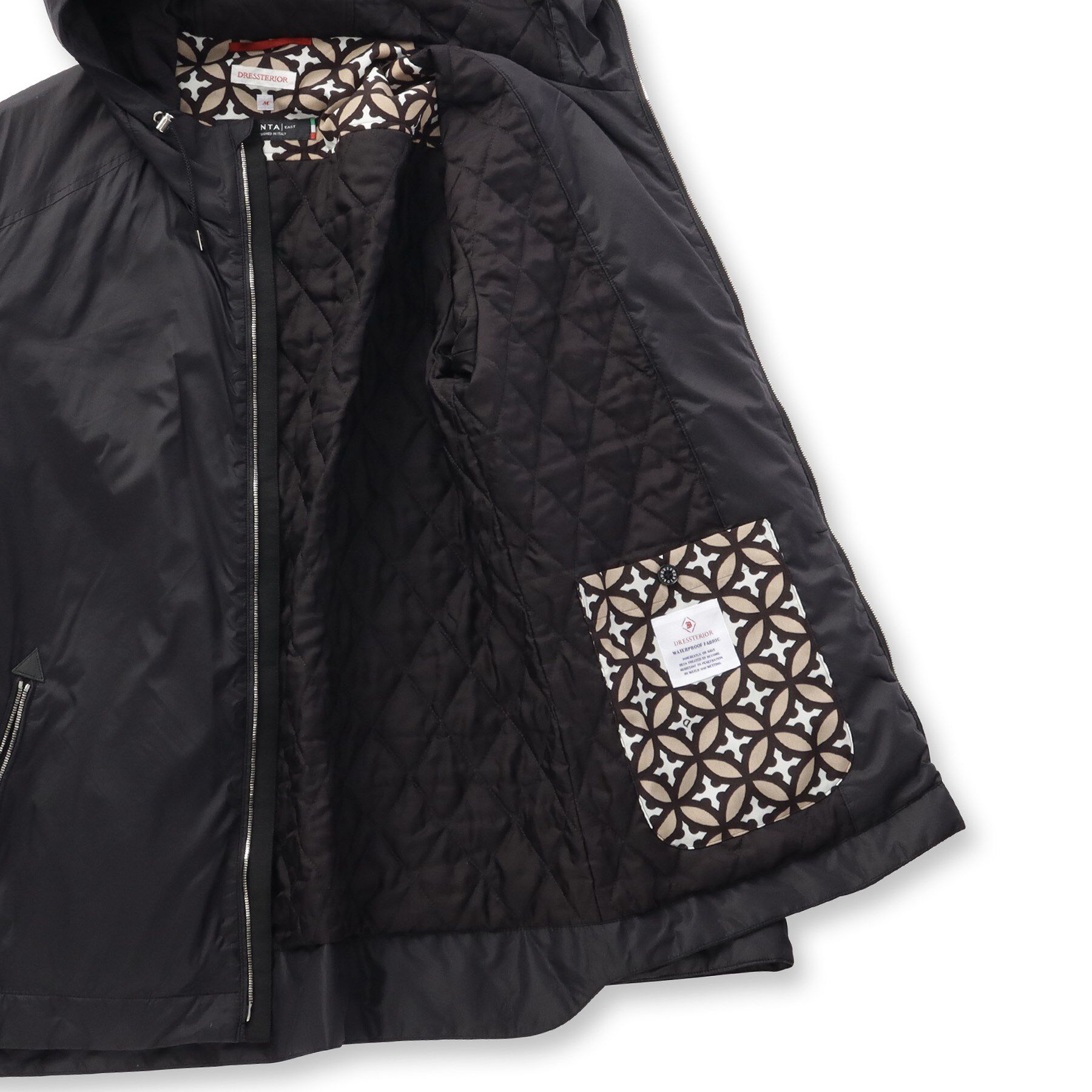 DRESSTERIOR「LIMONTA スーパーライト パデッドパーカー」|ブルゾン・スタジャン|