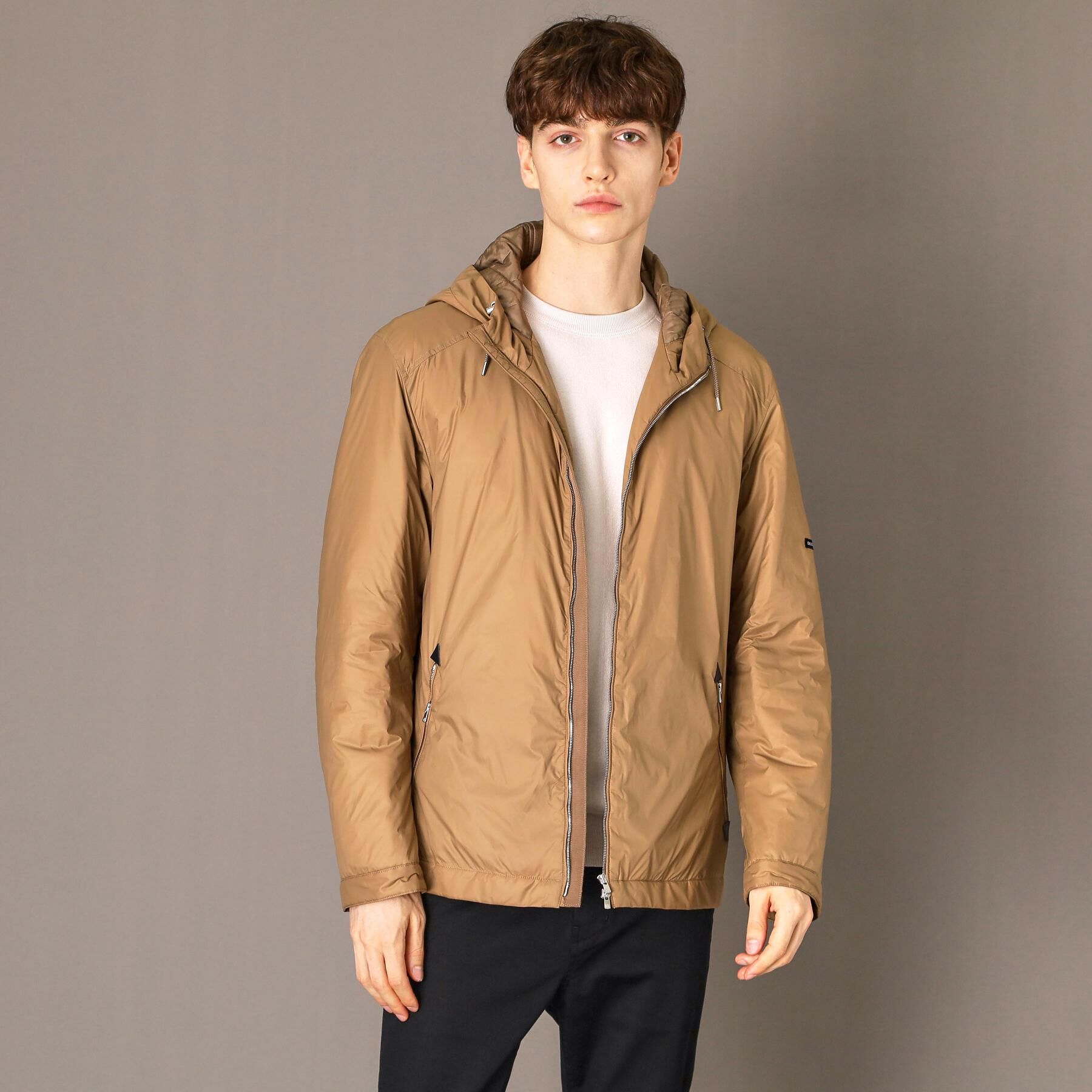 DRESSTERIOR「LIMONTA スーパーライト パデッドパーカー」|ブルゾン・スタジャン|