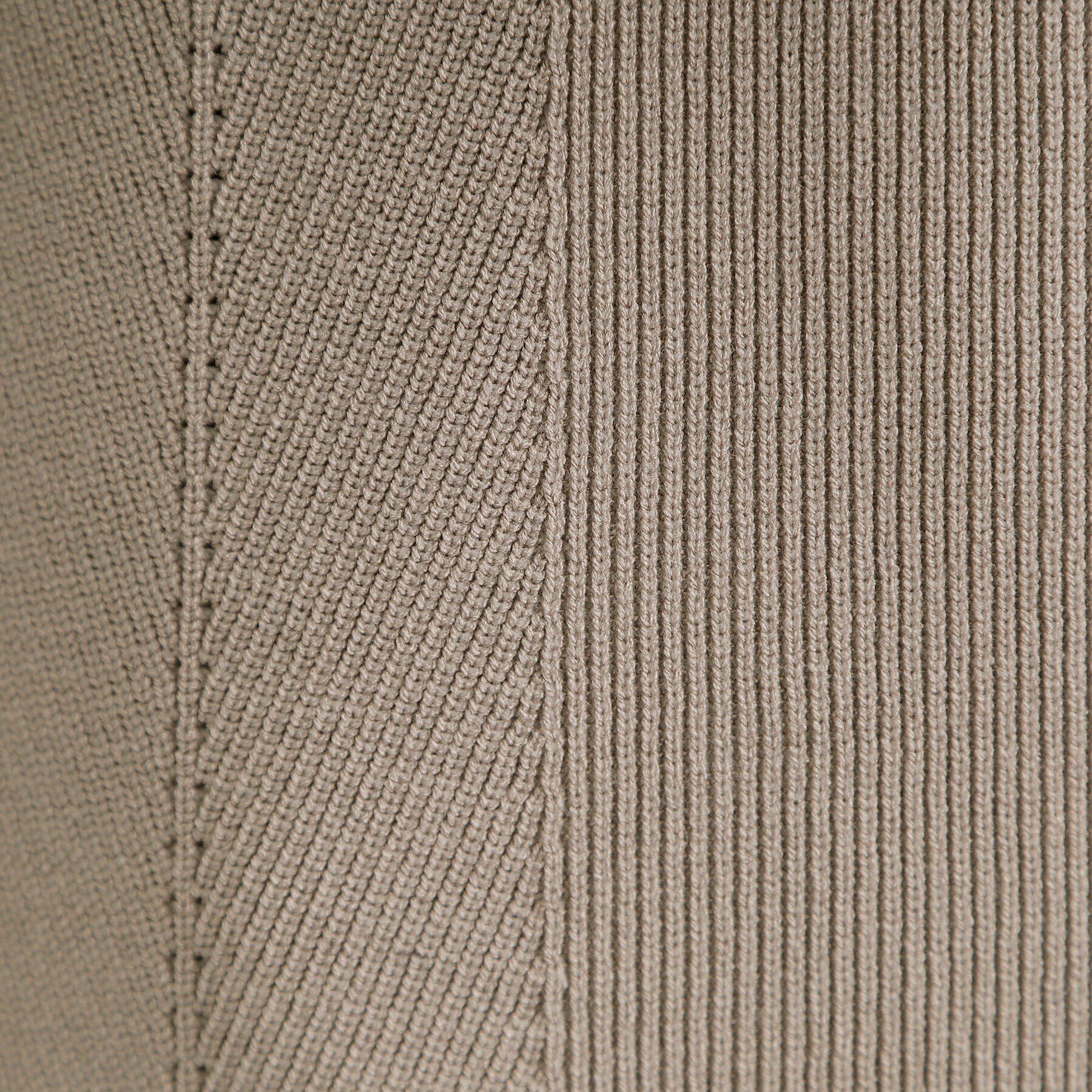 grove「畦編みクルーネックニット」|ニット・セーター|