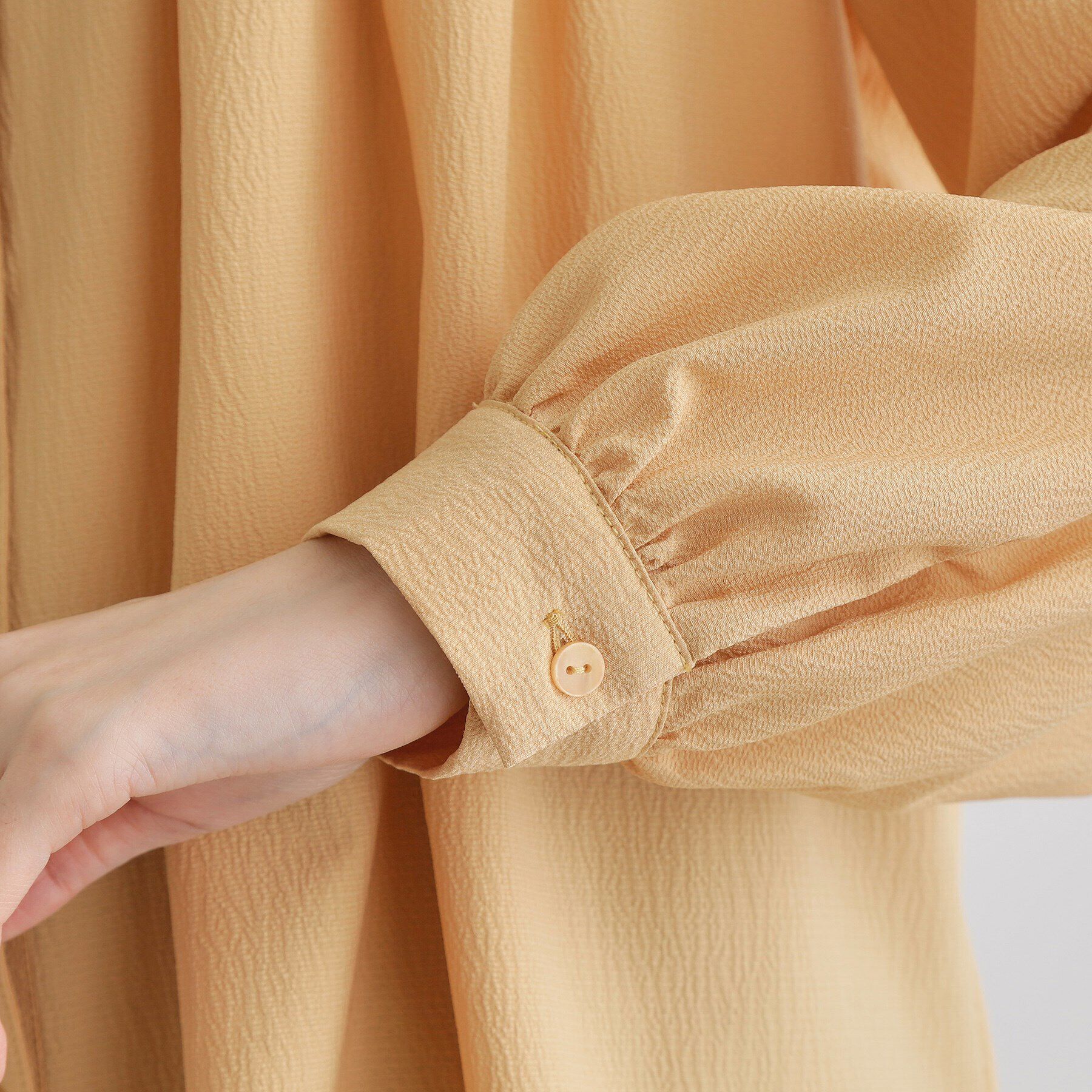 grove「スモッキングタックスキッパーブラウス」|シャツ・ブラウス|