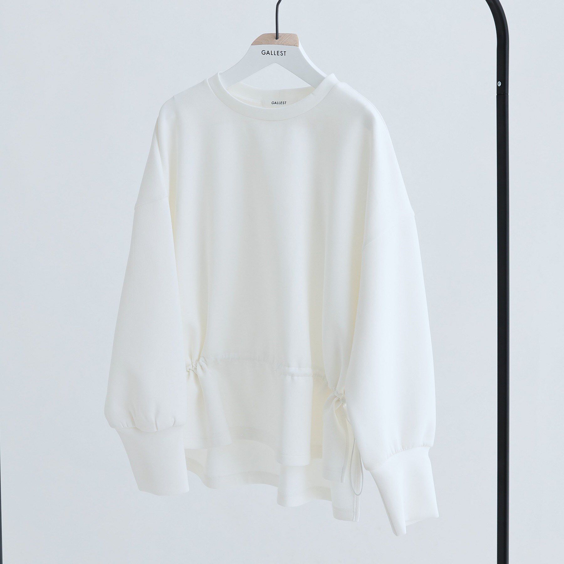 GALLEST「スピンドルボンディングトップス」|Tシャツ・カットソー|ホワイト(001)