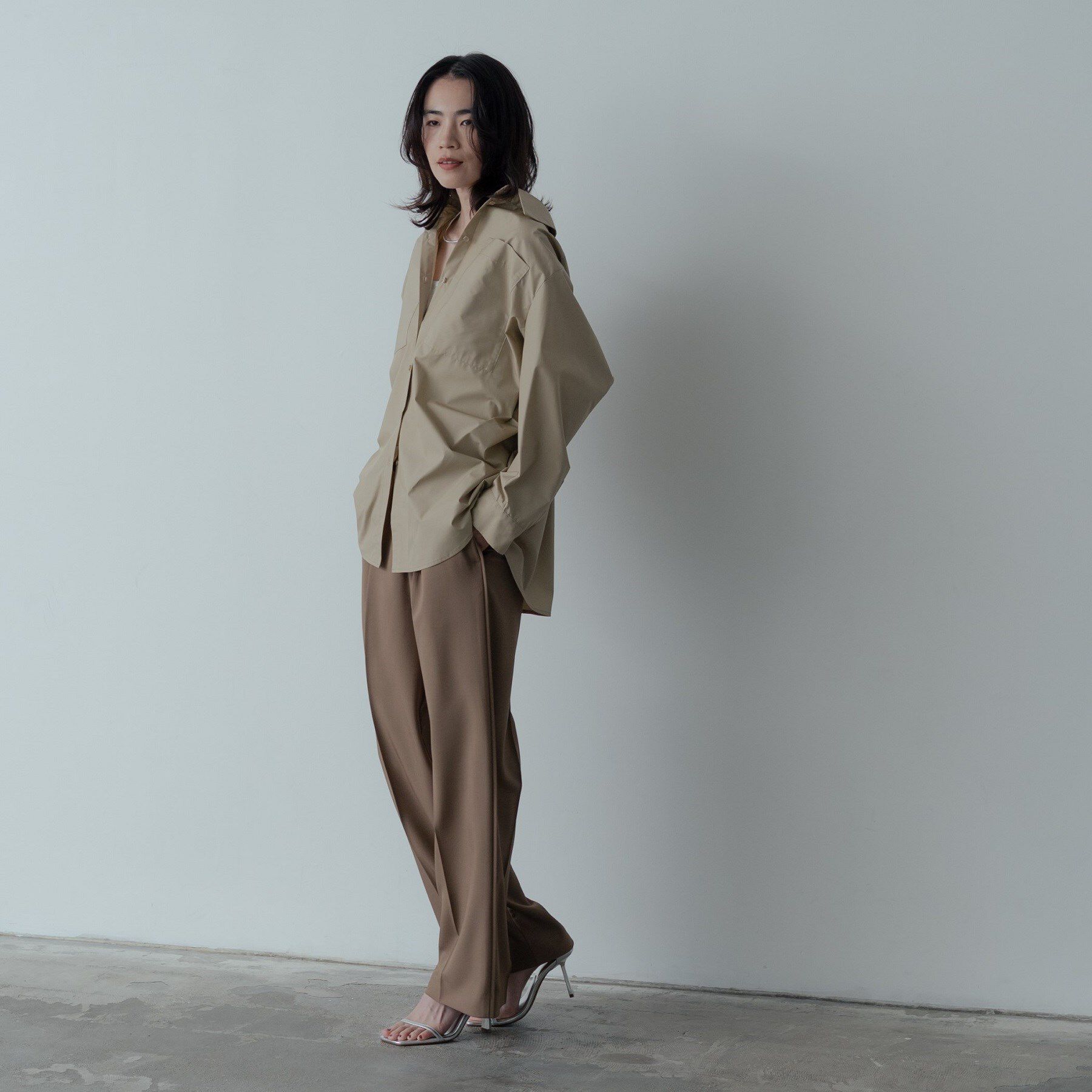 GALLEST「【セットアップ対応】イージーストレートワイドパンツ【カセット服／オケージョン／通勤】」|その他|