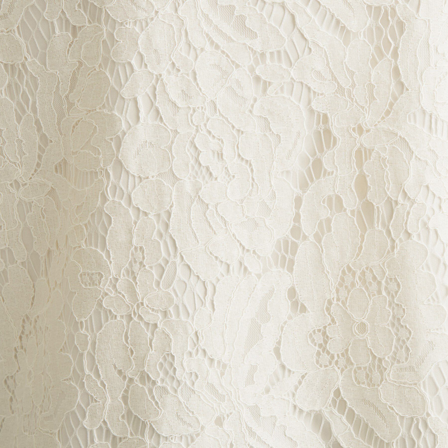 INDIVI「【洗える／セレモニー】フラワーレースブラウス」|シャツ・ブラウス|