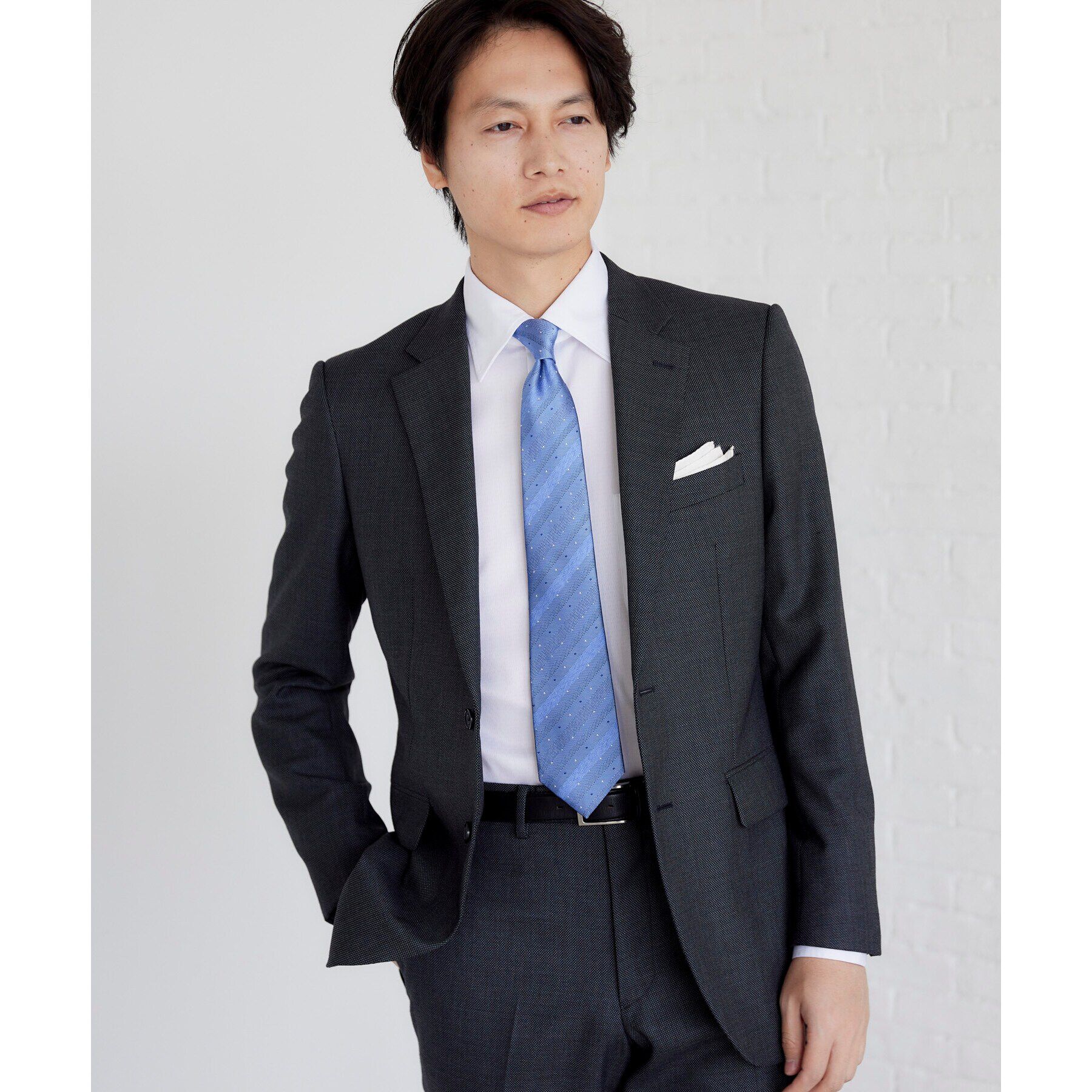 TAKEO KIKUCHI「【THE FLAGSHIP】鱗紋（うろこもん）シルクネクタイ」|ネクタイ・蝶ネクタイ|